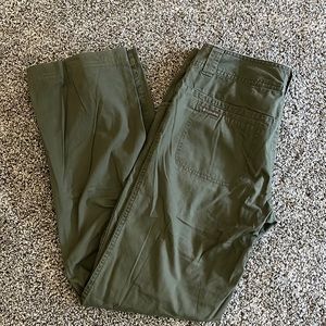 Columbia olive green pants